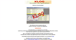 Desktop Screenshot of klog.kreso.com