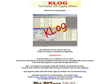 Tablet Screenshot of klog.kreso.com